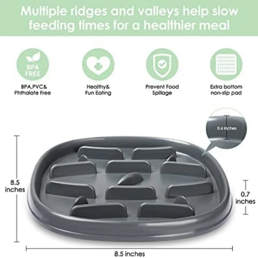 Yuakuod Slow Feeder Pet Bowl